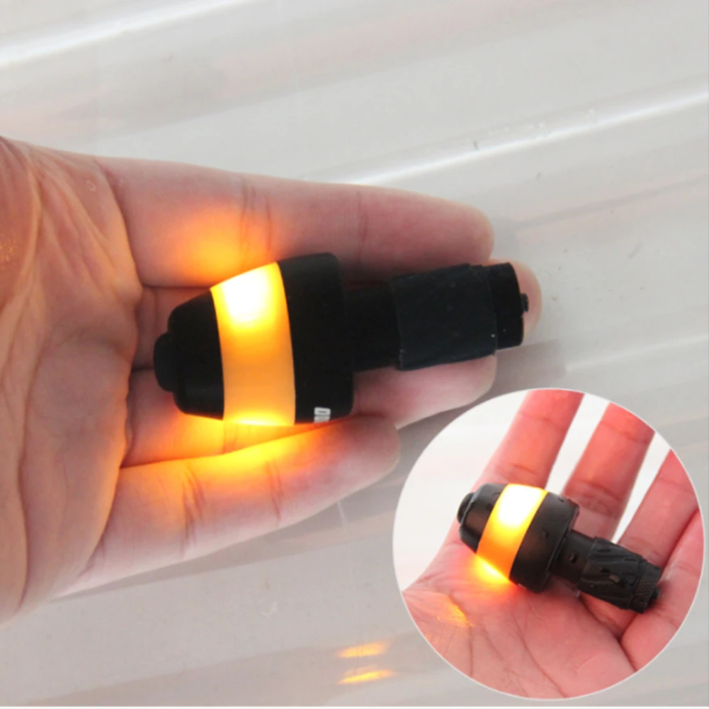 Comprar 2 uds. Luz trasera de la manija de la luz de la bicicleta luz LED de luz de señal de giro lámpara de advertencia de seguridad multifunción mochila accesorios de luz