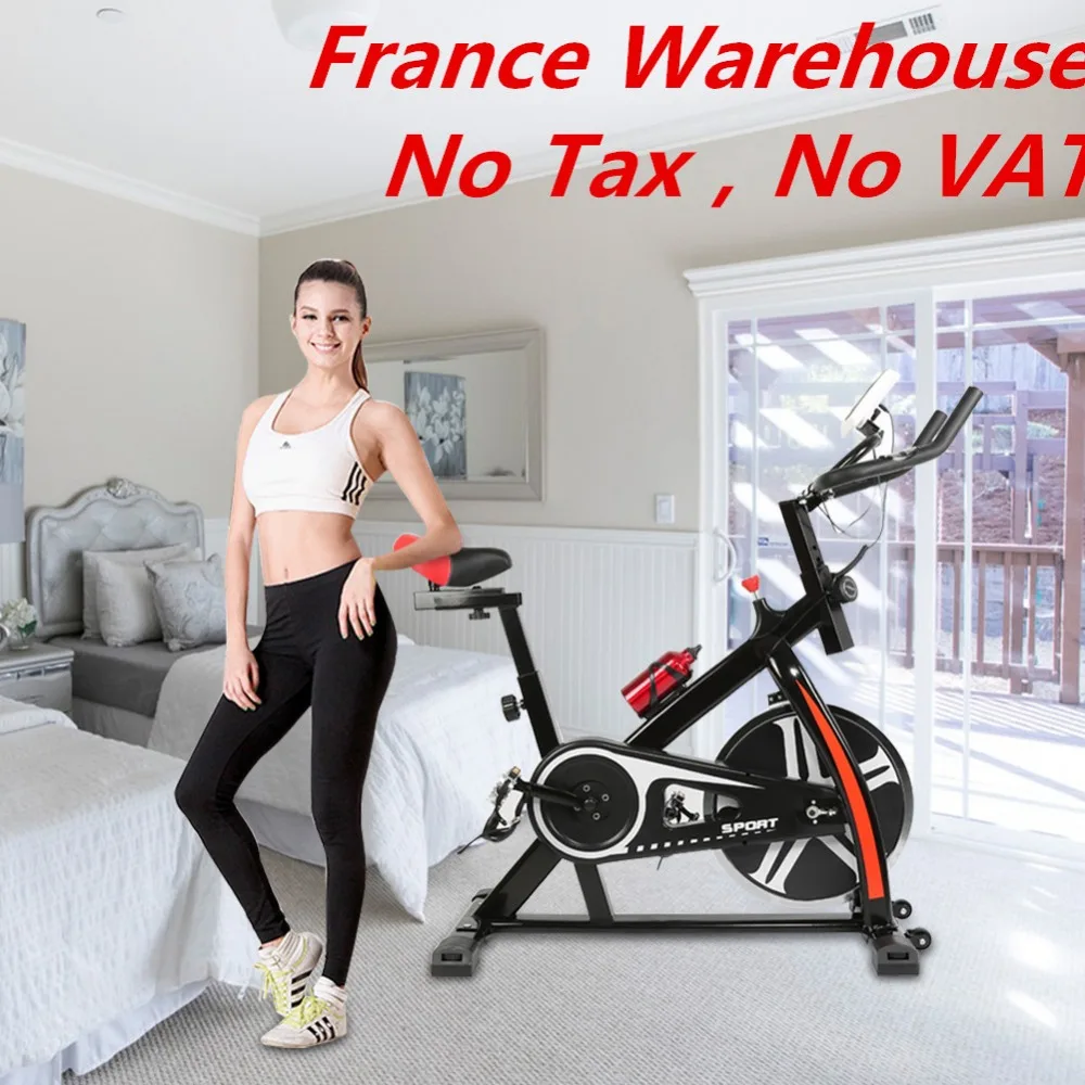 

Household Bike Training Exerciser Bicycle Mute Magnetic Stationary Exercise Bike Indoor Fitness Cycling Equipment Bicycle HWC