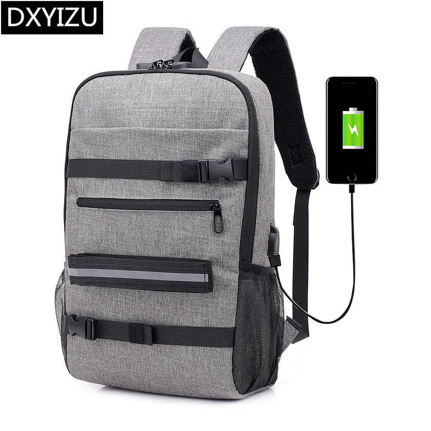 Dingxinymizu большой многофункциональный спортивный рюкзак с защитой от кражи и