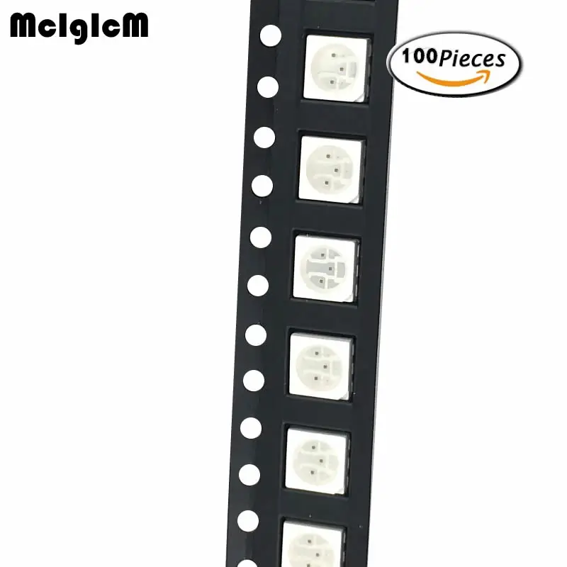 MCIGICM красный белый синий yello Зеленый 0805 SMD светодиодный светильник smd светодиодный s