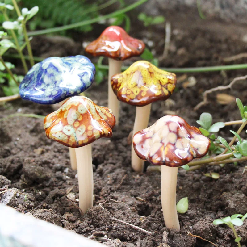 Aliexpress.com : Buy Rustic Ceramic Mushroom Home Garden ... Buy Rustic Ceramic Mushroom Home Garden