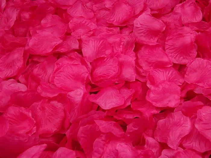 Kyunovia, 1000 шт, полиестовые лепестки роз, Petalos De Rosa, свадебные украшения, искусственная ткань, Свадебные лепестки роз BY42