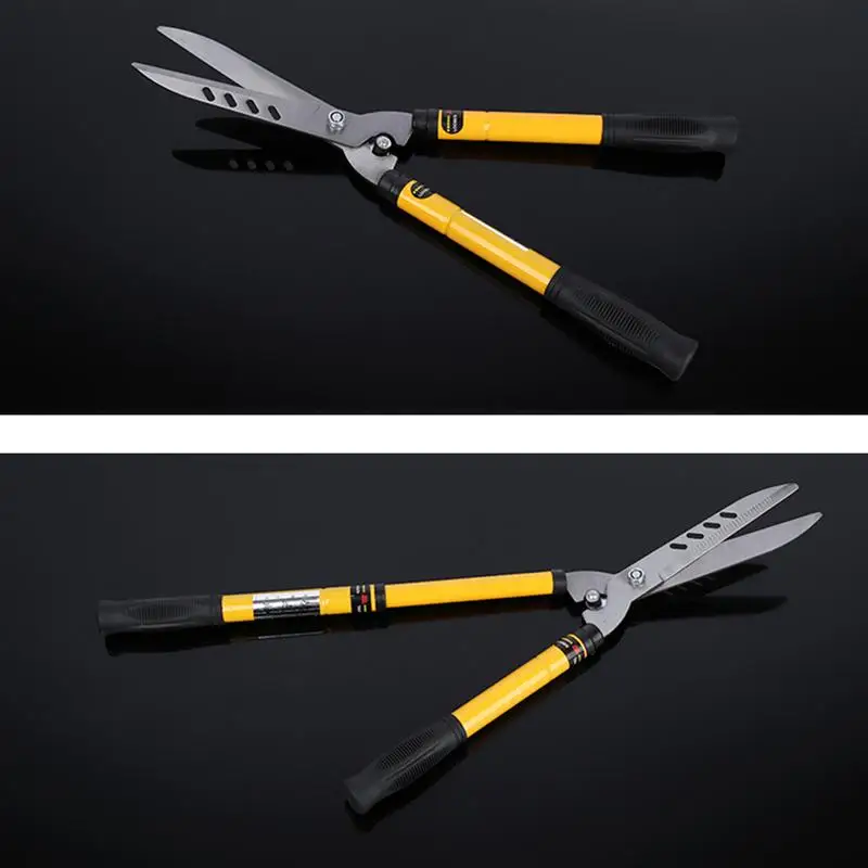 

Professional Hedge Clipper Pruning Shears Extendable Gardening Scissors Tool for Flower Tree Trimming
