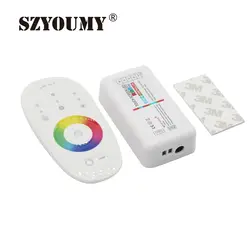 Szyoumy 2.4 г LED RGB RGBW Управление Лер 18a 24a Сенсорный экран Дистанционное управление для RGB RGBW Светодиодные ленты DC12-24V