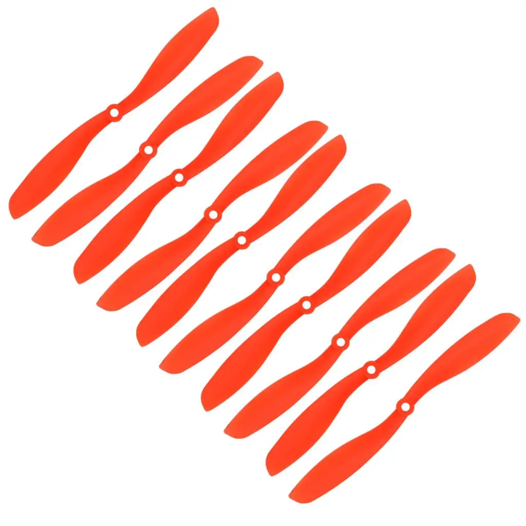 RC plane 5 Pairs 8045 8045r Orange Cw Ccw Prop Multicopter Clockwise Rotating Counter 