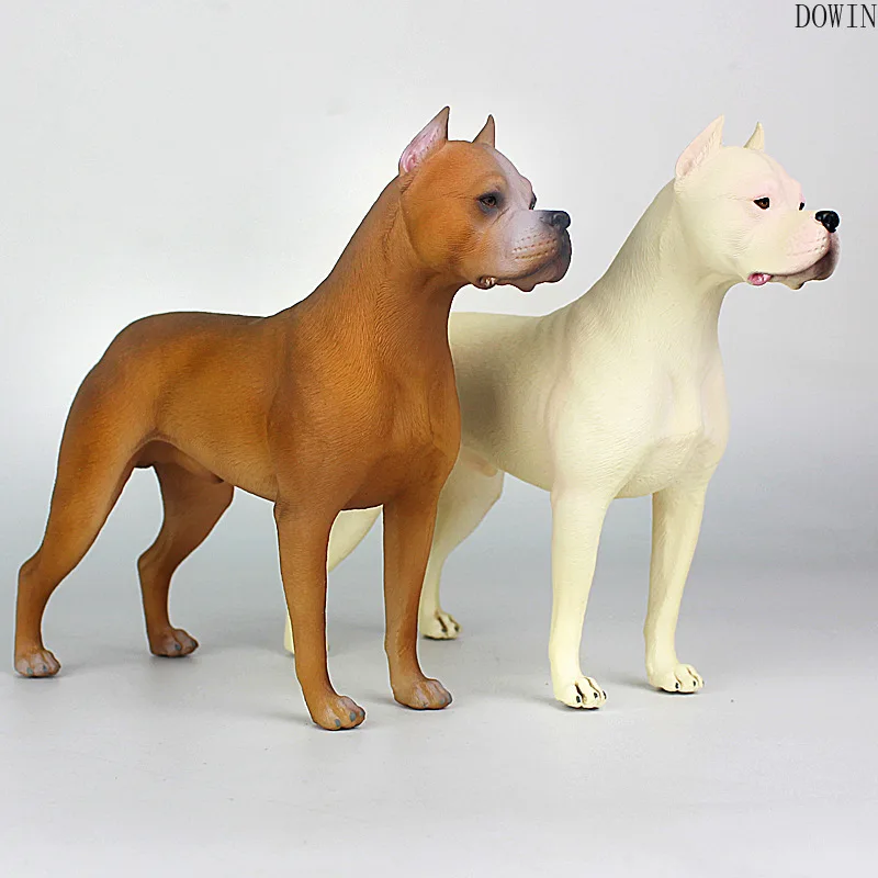 

Dogo Argentino Simulation Animal Big Pet Dog Action Figures Pvc High Quality Collection Model Toys For Children