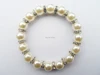 2022 fine quality Jewelry factory wholesale trendy women white Pearl(10mm) rope chain strand bracelet & bangle ► Photo 2/6