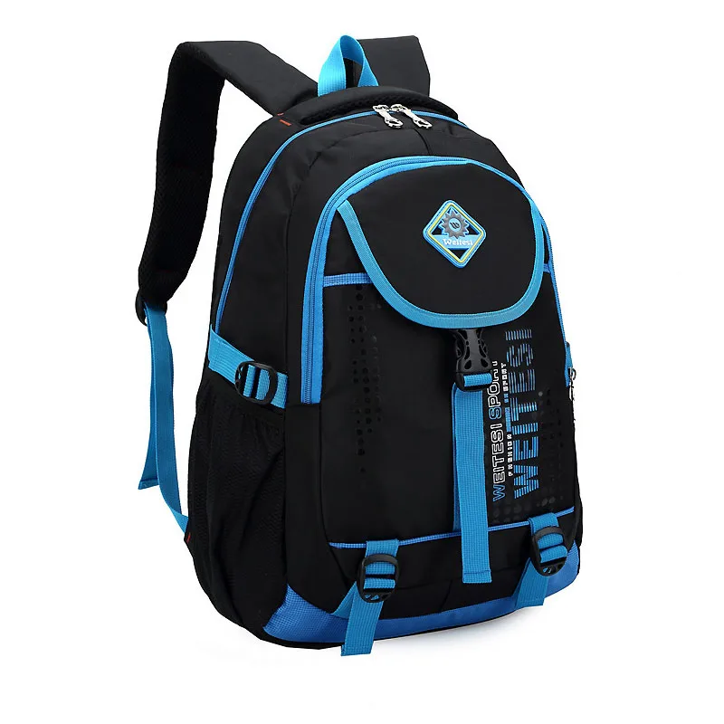 Middle School Boys Girls Double Shoulder School Bags Letters Children Backpacks Schoolbag Men Travel Bag Bolsas Mochilas Meninos