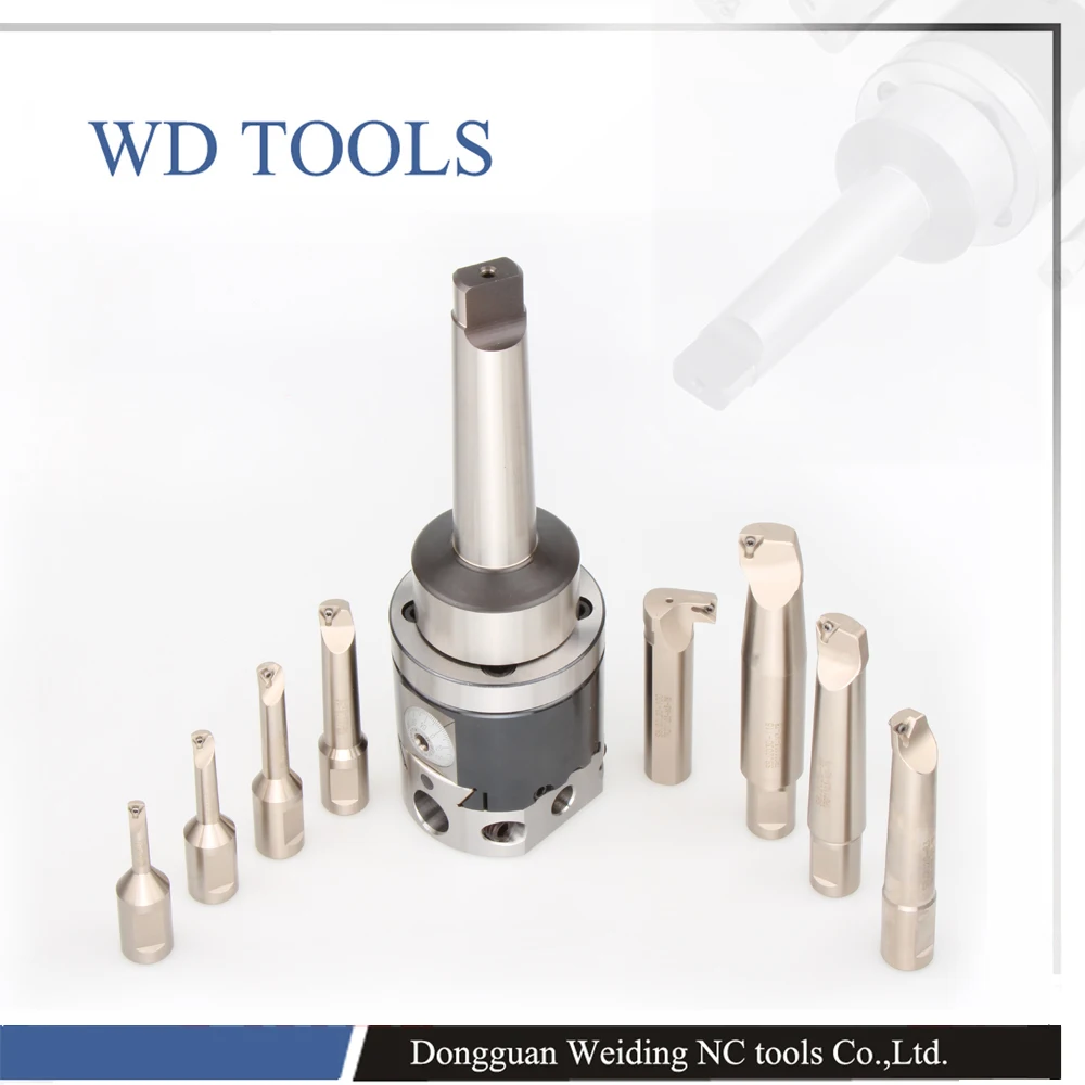 

NBH2084 boring system Taper MTA5 boring head nbh2084 boring head with boring bar set, Accuracy 0.01mm, boring range: 8-280mm