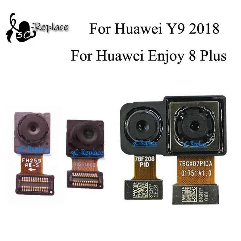 Для huawei Y9 /huawei наслаждаться 8 плюс FLA-TL00 FLA-AL20 назад основной сзади большой Камера малая фронтальная камера flex ленточный кабель