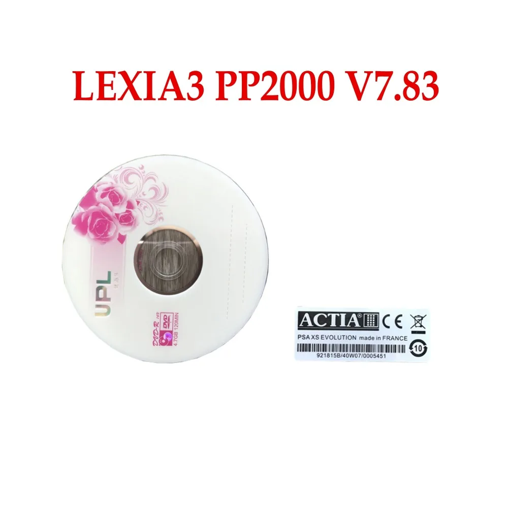 WOW CDP lexia 3 с Diagbox V7.24 V7.83 программное обеспечение на компакт дисков для lexia3 pp2000