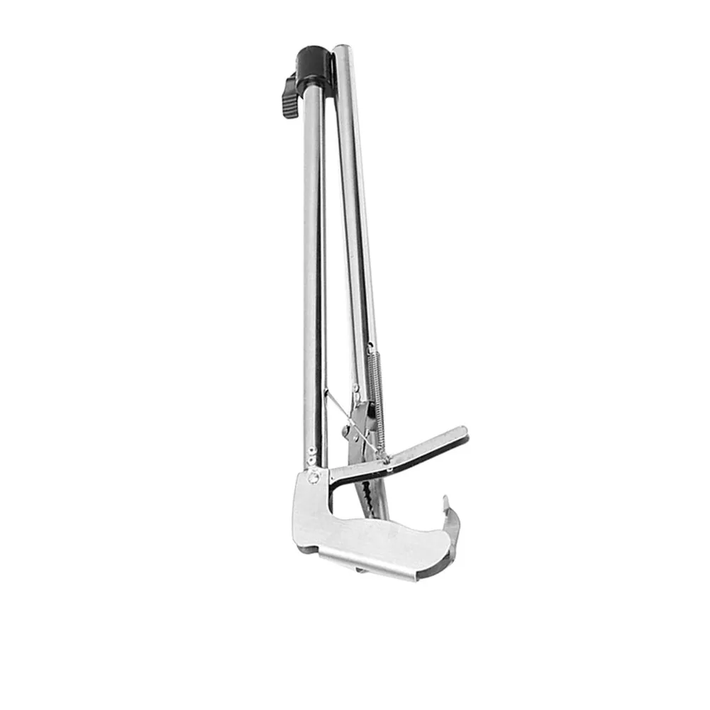 Inoxidável Cobra Alicate Dobrável Tong Vara Grabber Catcher Caça Ferramenta Aço 20 Ferram. atividade ar livre