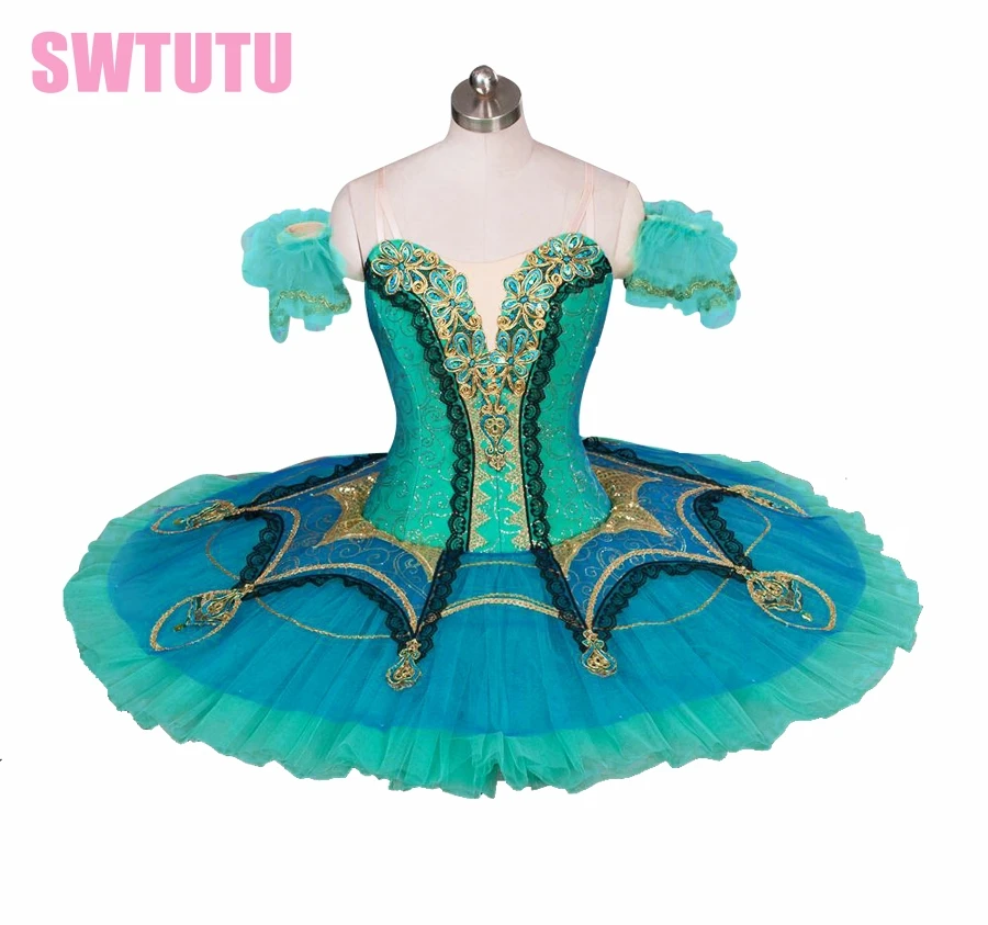 sleeping beauty professional ballet Tutus women flower fairy classical ballet tutu pancake girls ballet stage costumeBT9029