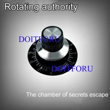 Ручка для побега, вращающаяся, камера секретов, реквизит для побега, ручка блокировки, микро переключатель