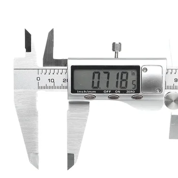 

JIGUOOR Digital 0-300mm 0.01mm Caliper Stainless Steel Electronic Vernier Caliper Metric/Inch Measuring Tool
