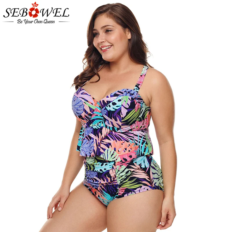 Plus-Size-Tropical-Print-Ruffle-Two-Piece-Swimwear-LC410756-1-3 