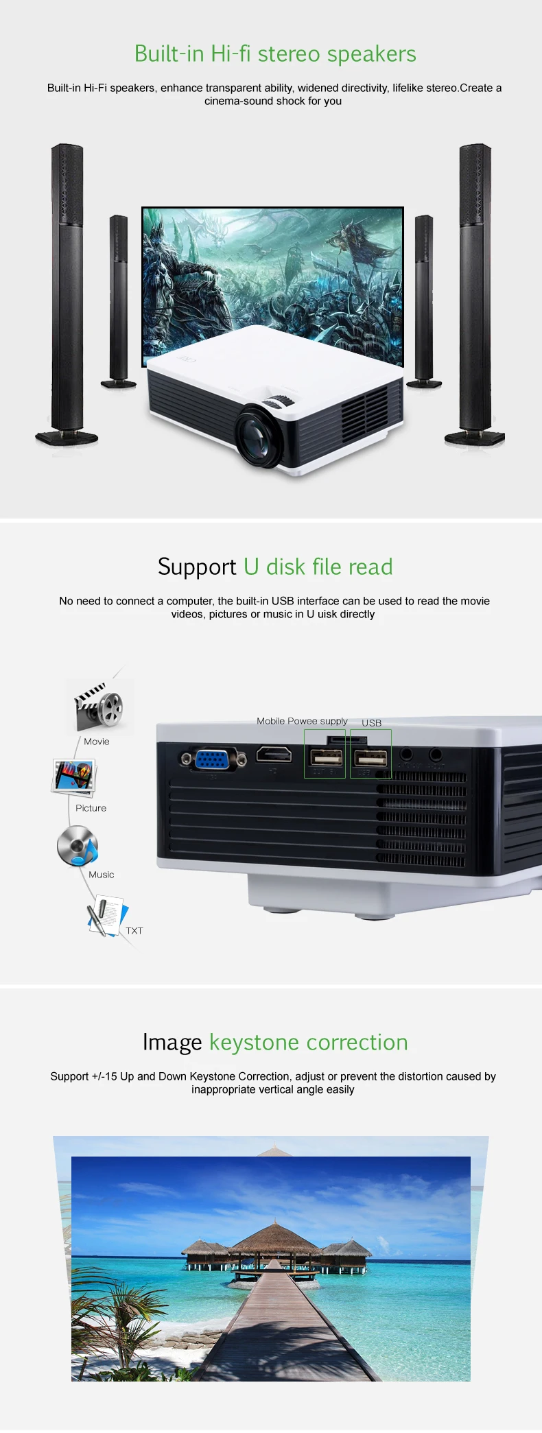 X1600 lcd projector