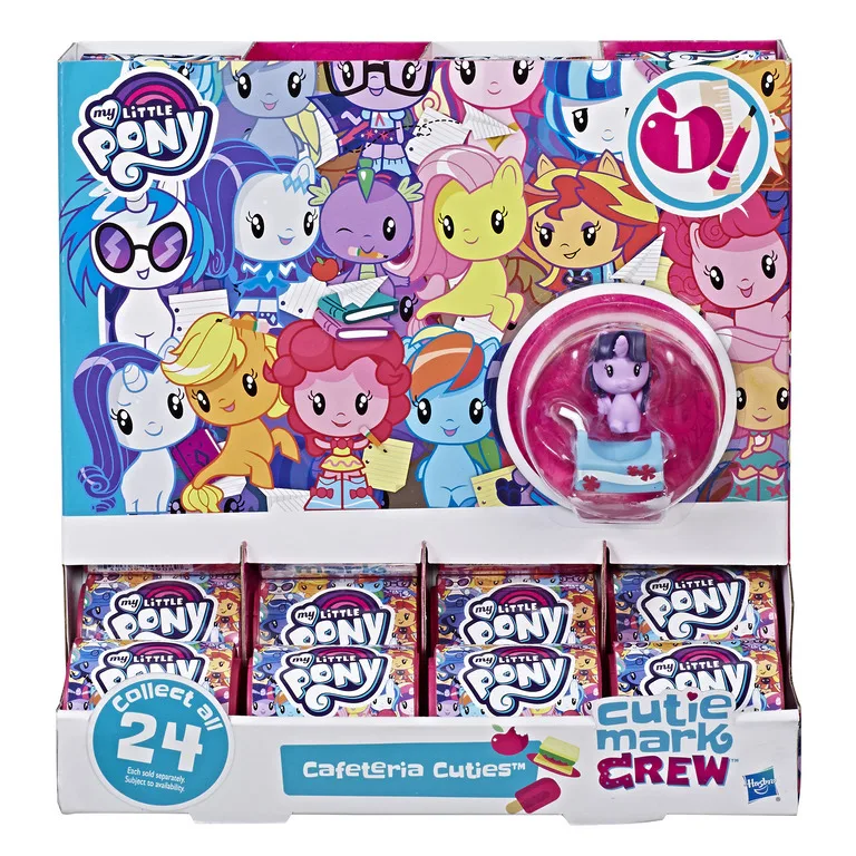 

Q version my little pony figure toys pvc action figura box send rangdom surprise gifts toys for children birthday