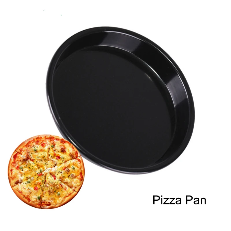Baking Mold 610 Inch Black Aluminum Alloy Non Stick Pizza Tray Deep