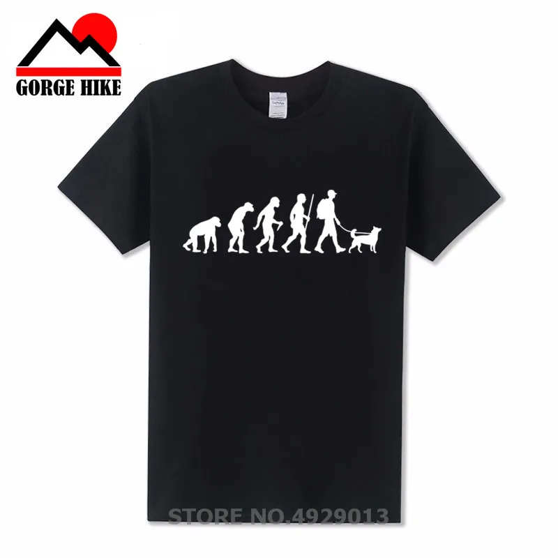

Creativity T-Shirt Men summer 2019 New Print Men T Shirt Summer Evolution Of Hiker T-Shirt Hike Tshirt camiseta hombre Shirts