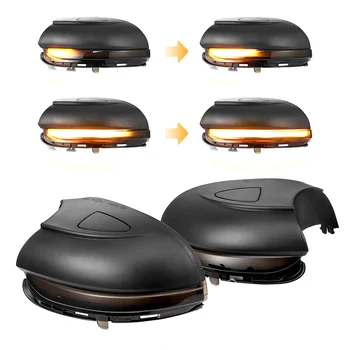 

2 pieces For VW Golf MK6 GTI 6 R line Touran Dynamic Blinker Side Mirror indicator For Volkswagen VI R20 LED Turn Signal Light