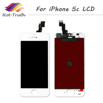 

Hot-Truth 100PCS AAA Screen Pantalla LCD For iPhone 5c LCD Display Touch Screen Digitizer Assembly Replacement DHL Free Shipping