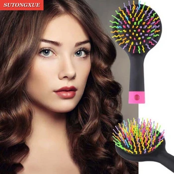 

1pc 15CM Magic Hair Comb Brush Volume Styling Tools Anti Tangle Anti-static Head Massager Airbag Massage Round Travel Hair brush
