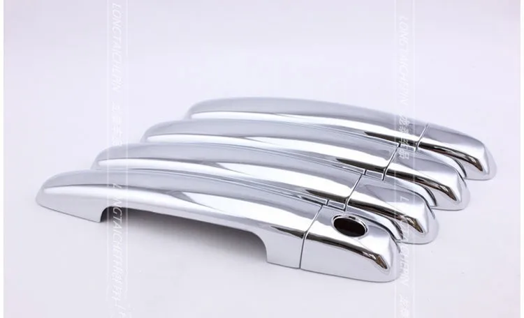 Funduoo для Suzuki SX4 HATCHBACK 2006 2007 2008 2009 2010 2011 2012 новый Chrome автомобилей дверные ручки обложка + Кубок чаша отделка Стикеры