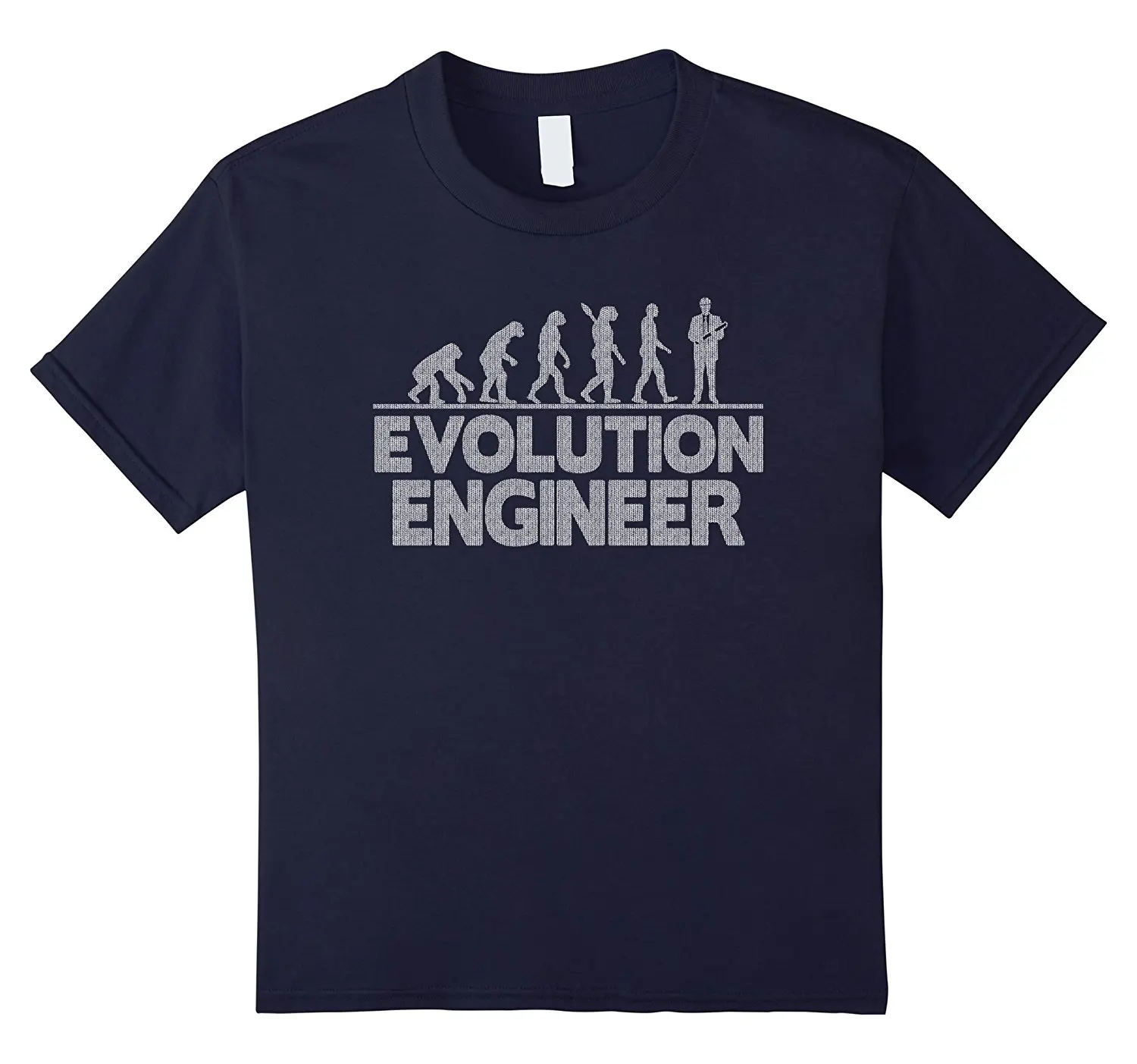 Ugly Christmas Sweater Evolution Engineer Funny T-shirt 2018 Men T Shirt Fashion Tee | Мужская одежда