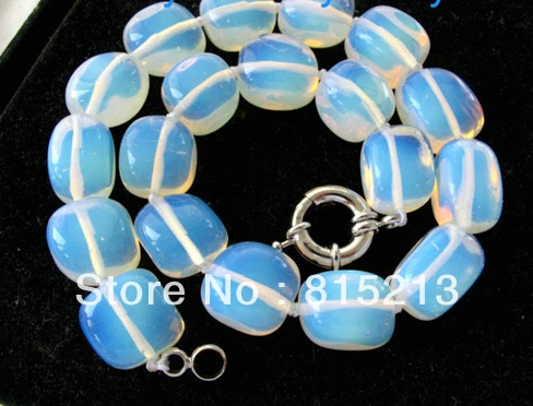 

ddh00952 Luster Square Nugget Baroque Moonstone Necklace 14KGP GP 28% Discount