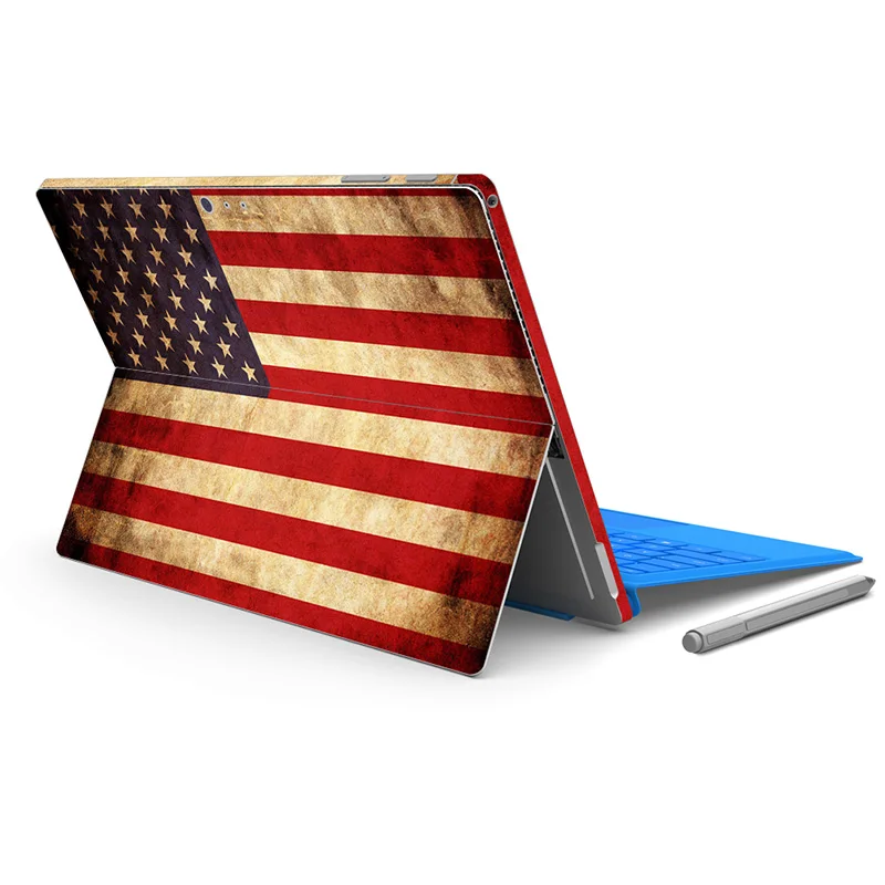 Флаг OEM Высокое качество Точная крутая наклейка для ноутбука для microsoft Surface Pro 4/Pro крышка наклейки аксессуары обертывание