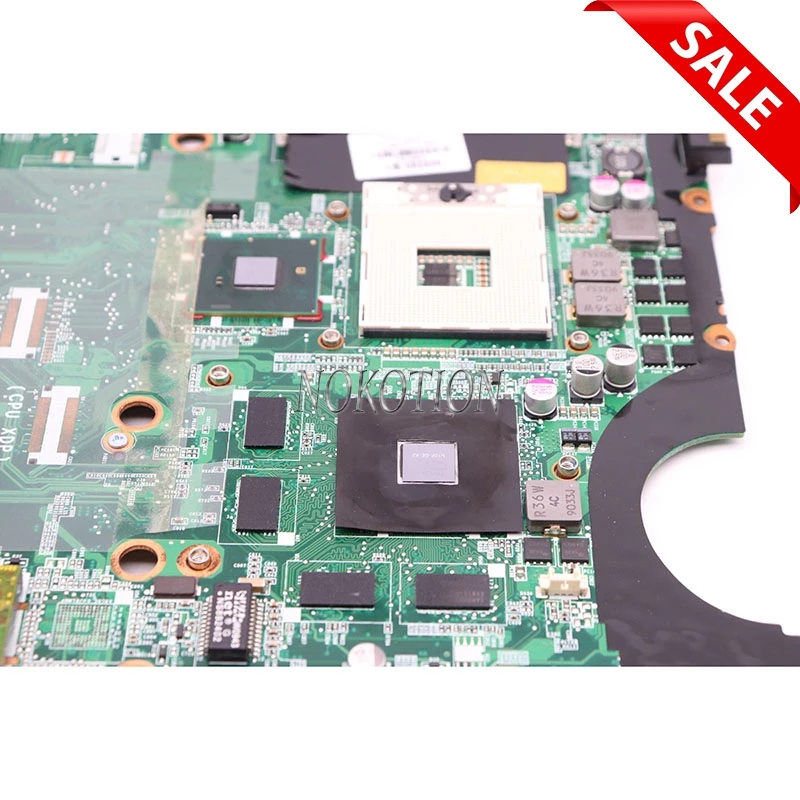 Материнская плата NOKOTION 575477 001 580972 DA0UP6MB6E0 REV E для ноутбука HP Pavilion DV7 3000 Series