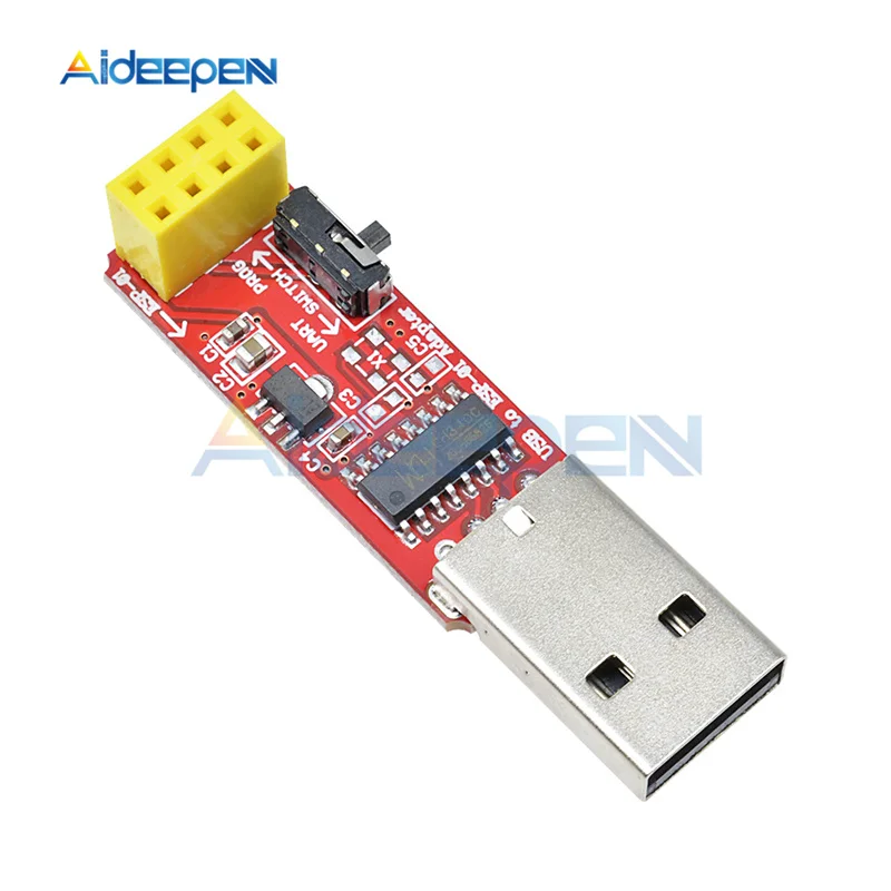 USB к ESP8266 ESP-01 ESP-01S WiFi адаптер модуль CH340 USB к ESP01 ESP01S ttl драйвер Серийный беспроводной Wifi модуль для Arduino