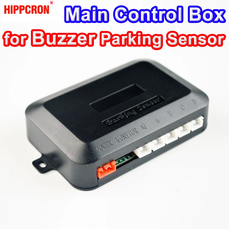 12V Main Control Box for Car Buzzer Parking Sensor Kit 4 Sensors