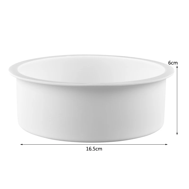 Круглая форма, белый мусс, форма, Пищевая силиконовая форма для торта, форма для выпечки, форма для украшения торта, инструменты