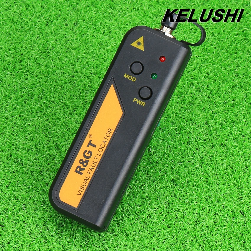 KELUSHI 10mw FTTH Mini Type Fiber Optic Visual Fault Locator Red Laser Tester Testing Tool with