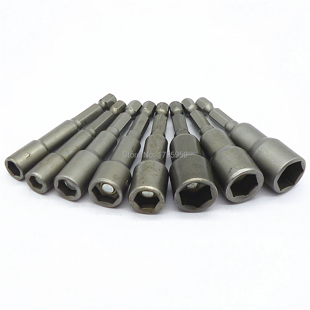 Buy 8pcs 1/4" Hex Nut Driver Set Professional