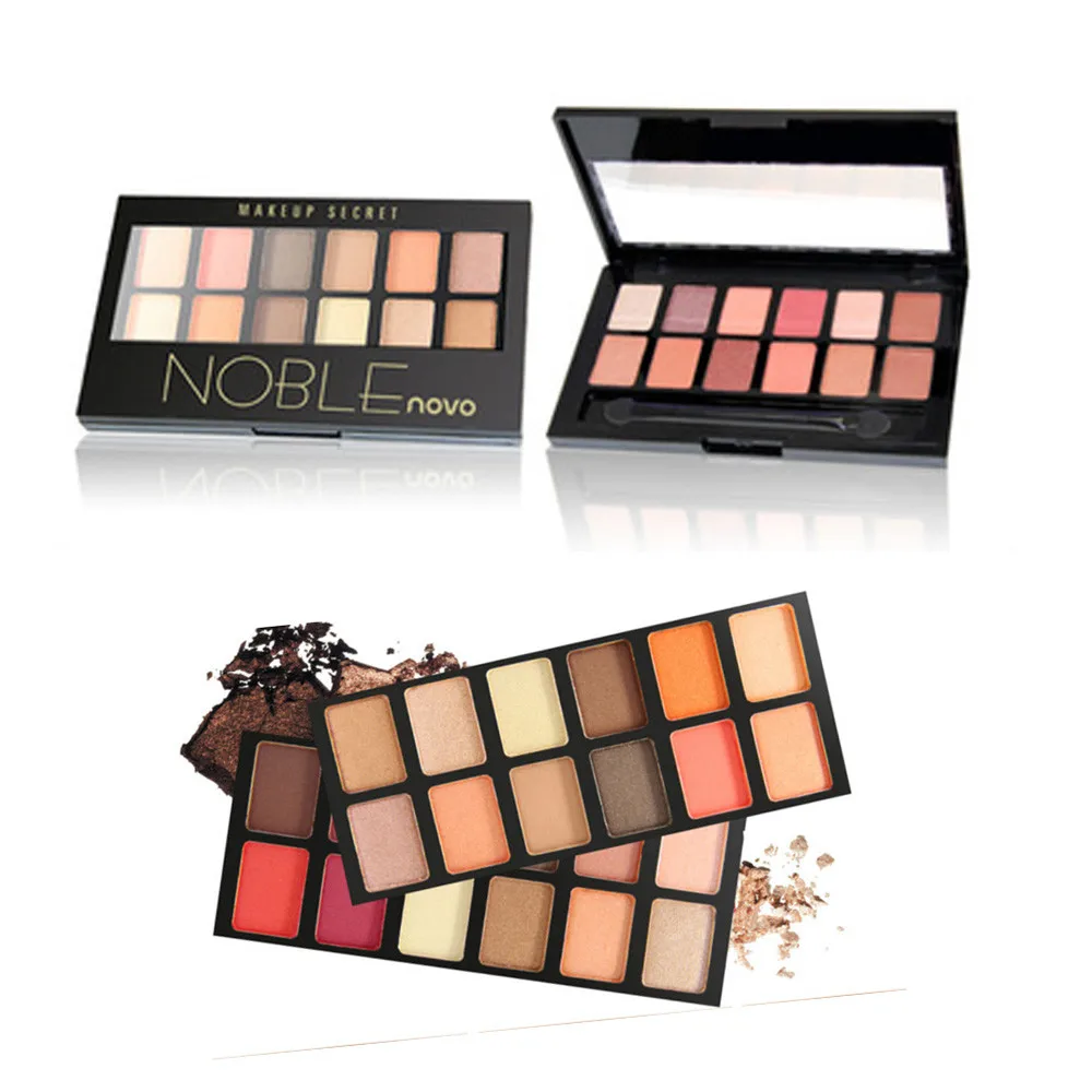

12 Colors Mixed Pearlescent Matte Eyeshadow Eye Shadow Make Up Textured Pallette