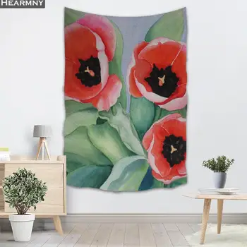 

Poppies Tapestry Wall Hanging Decor Christmas Wall Tapestry Show Piece For Home Decoration Camping Tent Travel Sleeping Pad