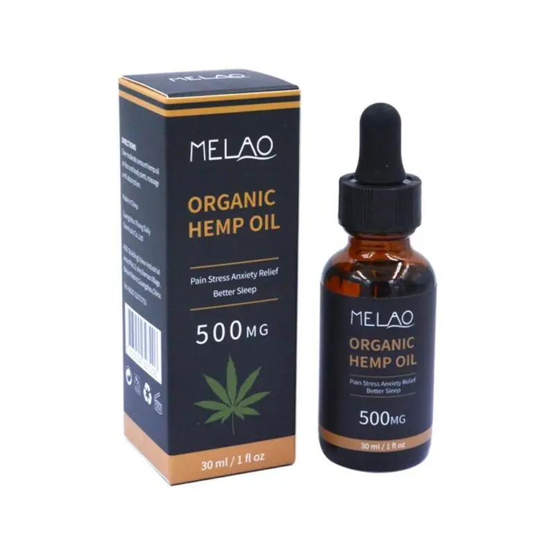 

30ML Premium Strength Hemp Extract Oil 500mg Organic Herbal Drops Hot