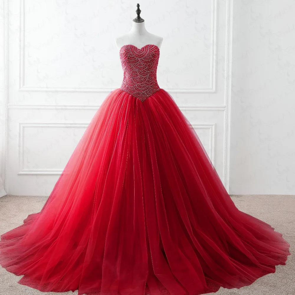 Quinceanera Dresses Ball Gown Prom Dress Princess Coral