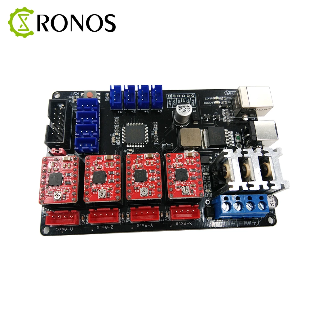 USB контроллер для ЧПУ DIY 4 осевой гравировальный станок панель управления