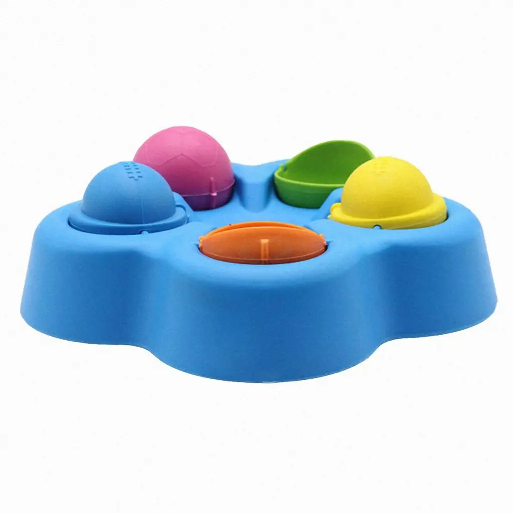 Cat Puzzle Food & Games Rotary Disk Toy with 5 Hemispheres, Pet Cat Educational Toys Cat Puzzle Food & Games Rotary Disk Toy with 5 Hemispheres, Pet Cat Educational Toys