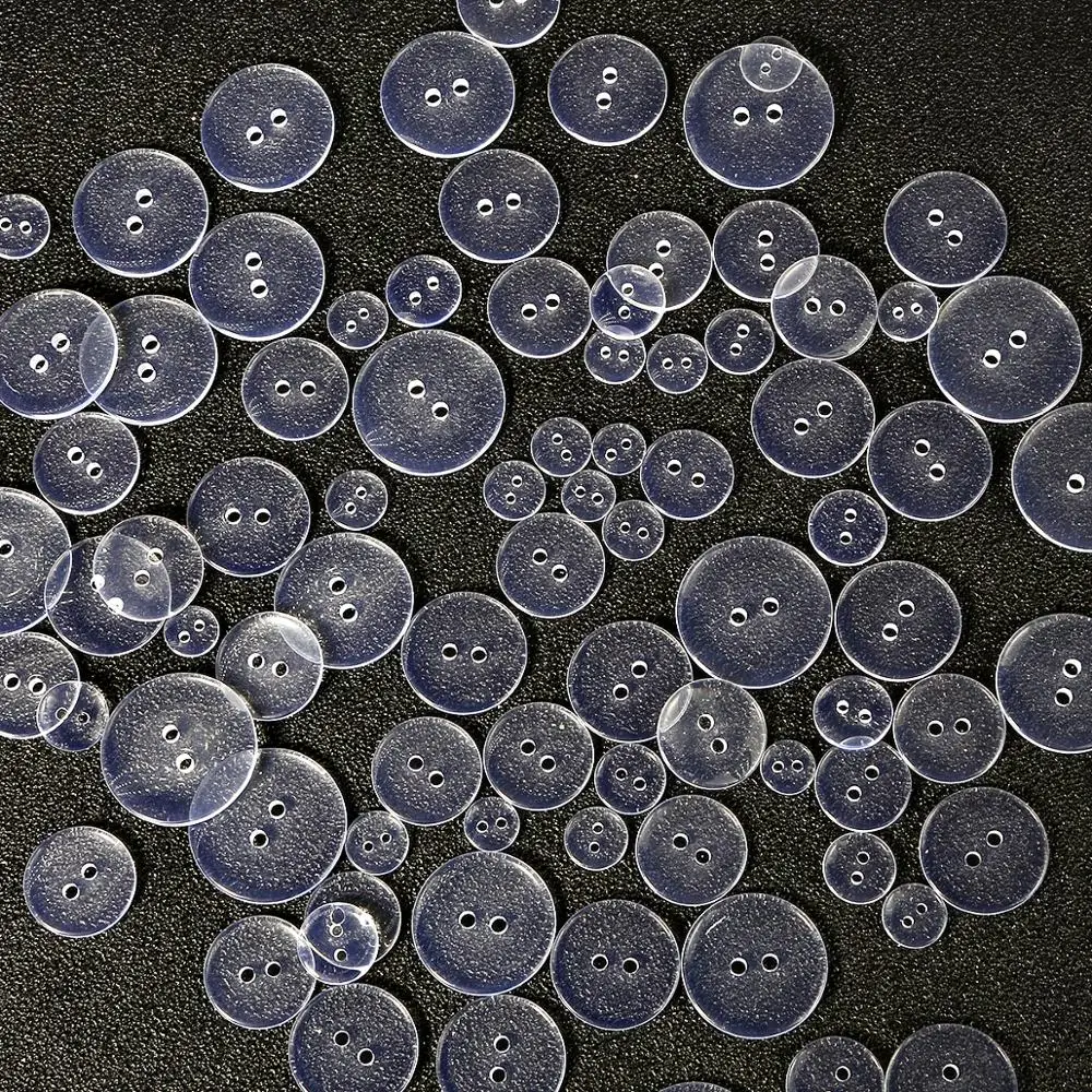 9-25 мм прозрачные кнопки прозрачная швейная кнопка из полиэфирной смолы для украшения одежды DIY аксессуары