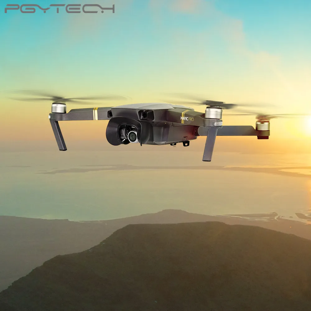 Pgytech Камера протектор бленда Защита от солнца Тенты Блик щит для dji Мавик Pro и платины дроны Интимные аксессуары