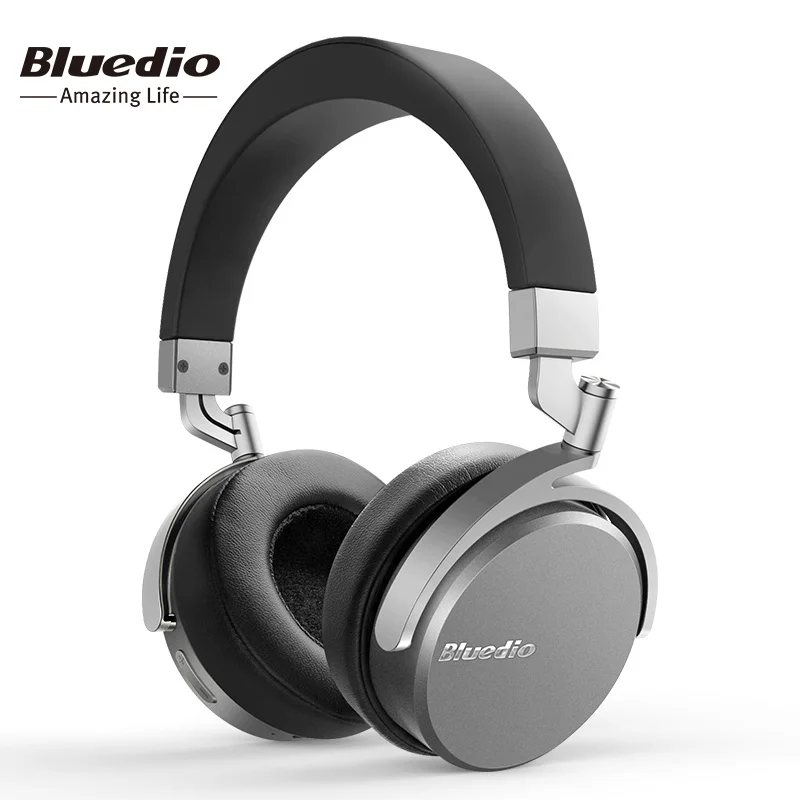 Bluedio Vinyl Premium Wireless Bluetooth Headphones Dual 180 Degree Rotation Design On The Ear Headset