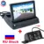 7LED Dell’automobile di Visione Notturna CCD Videocamera vista posteriore Con 4.3 pollici A Colori LCD Car Video Monitor Pieghevole Macchina Fotografica Auto di Assistenza Al Parcheggio