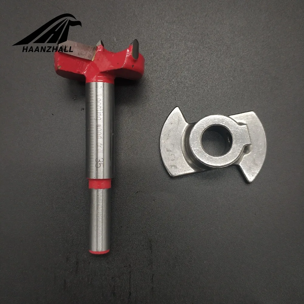 

35mm Forstner Auger Drill Bit Wooden Wood Cutter Hex Wrench Woodworking Hole Saw For Power Tools drill