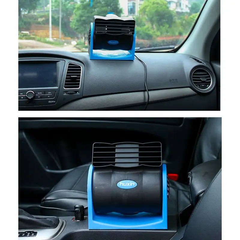 12 В автомобильный Грузовик охлаждающий воздушный вентилятор с регулируемой скоростью тихий вентилятор Система qiang