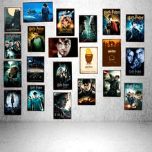 Гарри Поттер фильм оловянные металлические знаки винтажная табличка декоративное украшение на стену дома декоративное настенное украшение из металла малыша RoomDecor 30X20 см DU-1331